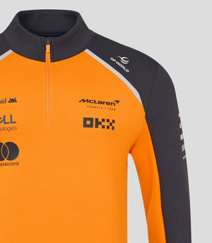 McLaren F1 2025 Team 1/4 Zip Mid Layer - Papaya - image 6
