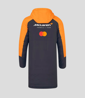 McLaren F1 2025 Team Longline Padded Jacket - Phantom - image 2