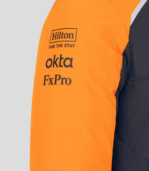 McLaren F1 2025 Team Longline Padded Jacket - Phantom - image 5