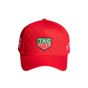 Ayrton Senna F1 x Tag Heuer Quilted Race Hat - Red - image 1