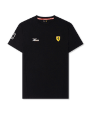 Scuderia Ferrari Hypercar Le Mans Men's Under T-Shirt - White/Black - image 2
