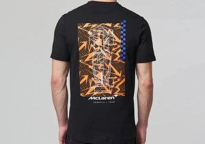McLaren F1 Men's Dynamic Pack T-Shirt - White/Vega Blue/Storm Gray/Black/Papaya - image 6