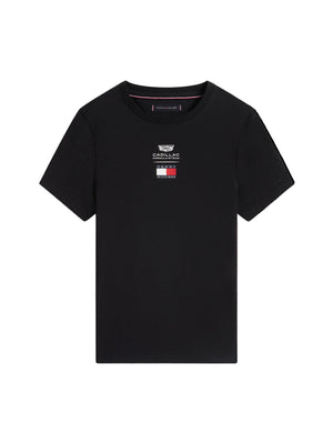 Cadillac F1 Racing Women's Logo Fitted T-Shirt - Black - image 1