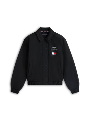 Cadillac F1 Racing Women's Logo Coach Jacket - Black - image 7