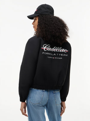 Cadillac F1 Racing Women's Logo Coach Jacket - Black - image 3