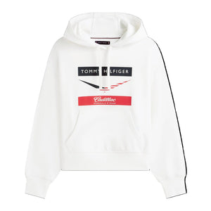 Cadillac F1 Racing Women's Chevron Hoodie - White - image 1