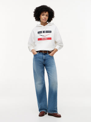 Cadillac F1 Racing Women's Chevron Hoodie - White - image 4