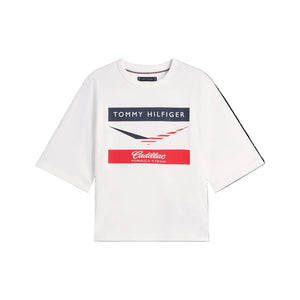 Cadillac F1 Racing Women's Chevron T-Shirt - White - image 1