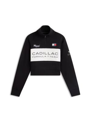 Cadillac F1 Racing Women's Special Edition Miami GP 1/2 Zip Sweatshirt - White - image 7