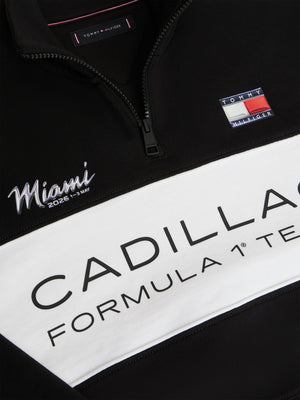 Cadillac F1 Racing Women's Special Edition Miami GP 1/2 Zip Sweatshirt - White - image 5