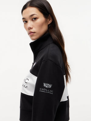 Cadillac F1 Racing Women's Special Edition Miami GP 1/2 Zip Sweatshirt - White - image 3