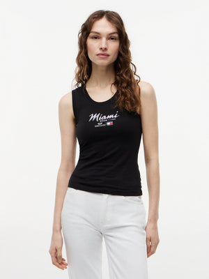 Cadillac F1 Racing Women's Special Edition Miami GP Tank Top - Black - image 4