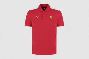 Scuderia Ferrari F1 Men's Polo Shirt -Dark Cherry/Puma Black - image 1