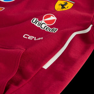 Scuderia Ferrari F1 2025 Kids Team Hoodie - Youth Dark Cherry - image 4