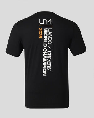 McLaren F1 Lando Norris Championship Winner T-Shirt - Black - image 2