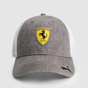 Scuderia Ferrari F1 Puma Race Trucker Hat - Black/Gray - image 3