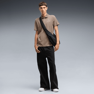 McLaren F1 Core Essential Small Logo Polo - Puma Black/Papaya/Seafoam/Mouse Gray - image 12
