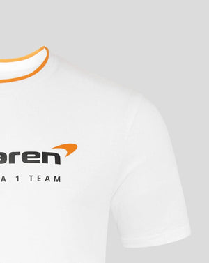 McLaren F1 Men's Core Essentials T-Shirt - White - image 4