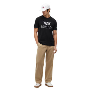 Cadillac F1 Racing Large Shield T-Shirt - Black/White - image 6
