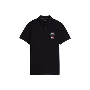 Cadillac F1 Racing Small Logo Polo Shirt - Black/White - image 13