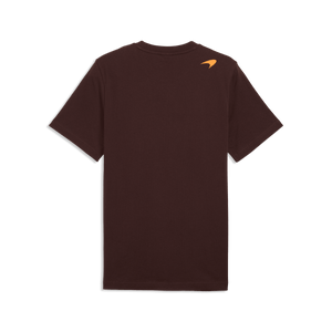 McLaren F1 Essentials Small Logo T-Shirt - Puma Black/Papaya/White Glow Heather/Chocolate Fondue - image 8