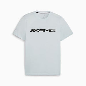 Mercedes Benz AMG Puma Large Logo T-Shirt - Black/Blue/Red - image 2