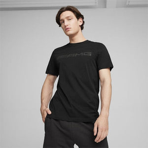 Mercedes Benz AMG Puma Large Logo T-Shirt - Black/Blue/Red - image 9