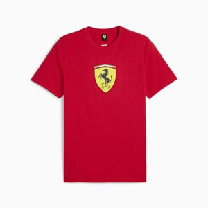 Scuderia Ferrari F1 Men's Puma Large Shield T-Shirt -Red/Yellow/Pink/Black - image 1