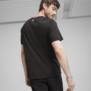 Scuderia Ferrari F1 Men's Puma Big Shield Heritage T-Shirt -Black/White - image 5