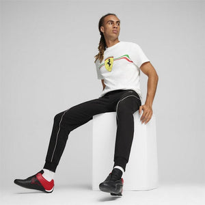 Scuderia Ferrari F1 Men's Puma Big Shield Heritage T-Shirt -Black/White - image 9