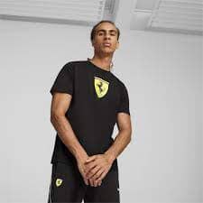Scuderia Ferrari F1 Men's Puma Large Shield T-Shirt -Red/Yellow/Pink/Black - image 15