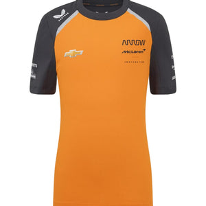 McLaren Indy Car Kids 2025 Team Set Up T-Shirt- Youth Papaya - image 1