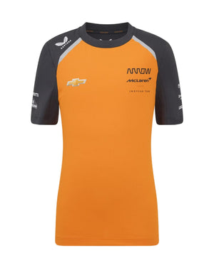 McLaren Indy Car Kids 2025 Team Set Up T-Shirt- Youth Papaya - image 1