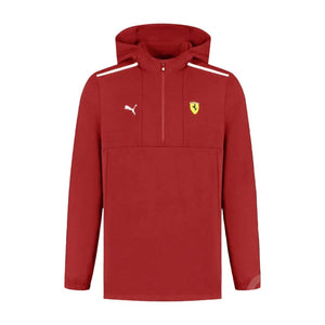 Scuderia Ferrari F1 1/4 Zip Hoodie -Dark Cherry/Puma Black - image 1