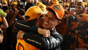McLaren Racing F1 New Era 9Fifty 2025 Constructors Championship Team Hat - Papaya - image 6