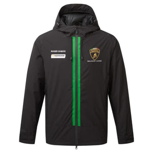Automobili Lamborghini Squadra Corse Team Lightweight Rain Jacket - Black - image 1