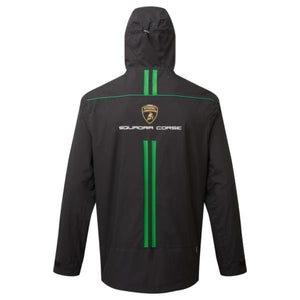 Automobili Lamborghini Squadra Corse Team Lightweight Rain Jacket - Black - image 2