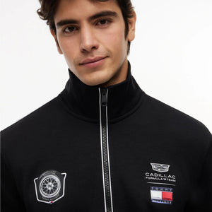 Cadillac F1 Racing Script Fill Zip Track Jacket - Black - image 3