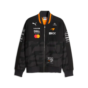 McLaren Racing F1 Special Edition 1,000th Race Team Bomber Jacket - Puma Black - image 1