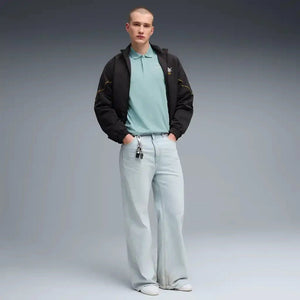 McLaren F1 Core Essential Small Logo Polo - Puma Black/Papaya/Seafoam/Mouse Gray - image 10