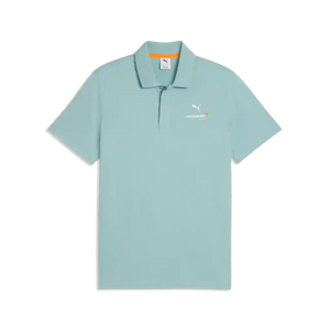 McLaren F1 Core Essential Small Logo Polo - Puma Black/Papaya/Seafoam/Mouse Gray - image 3