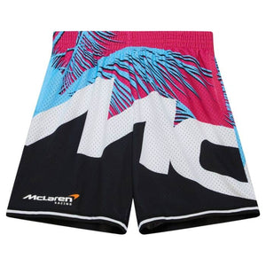 McLaren Racing F1 Special Edition Miami GP Mitchell & Ness Mesh Shorts - image 2