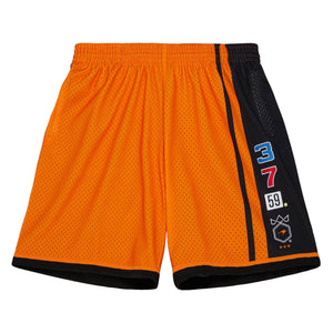 McLaren Racing F1 Mitchell & Ness Special Edition Monaco GP Triple Crown Mesh Shorts - image 1
