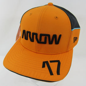 McLaren Indy Car Team New Era 9Fifty Driver Kyle Larson Hat - Orange - image 1