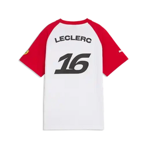 Scuderia Ferrari F1 Kids Charles Leclerc T-Shirt - Youth Puma White - image 2