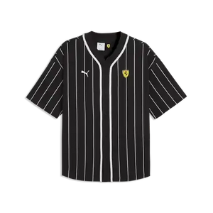 Scuderia Ferrari F1 Baseball Jersey - Rosso Corsa/Puma Black - image 2
