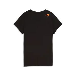McLaren F1 Women's Core Essentials T-Shirt - Puma Black/White Glow Heather - image 9