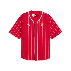 Scuderia Ferrari F1 Baseball Jersey - Rosso Corsa/Puma Black - image 1