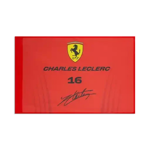Scuderia Ferrari F1 Charles Leclerc Flag - Rosso Corsa - image 1