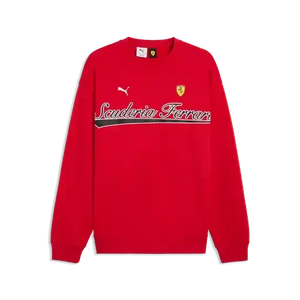 Scuderia Ferrari F1 Fanwear Crew Sweatshirt - Rosso Corsa - image 1
